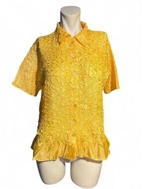 Macy's Women's Yellow Blous